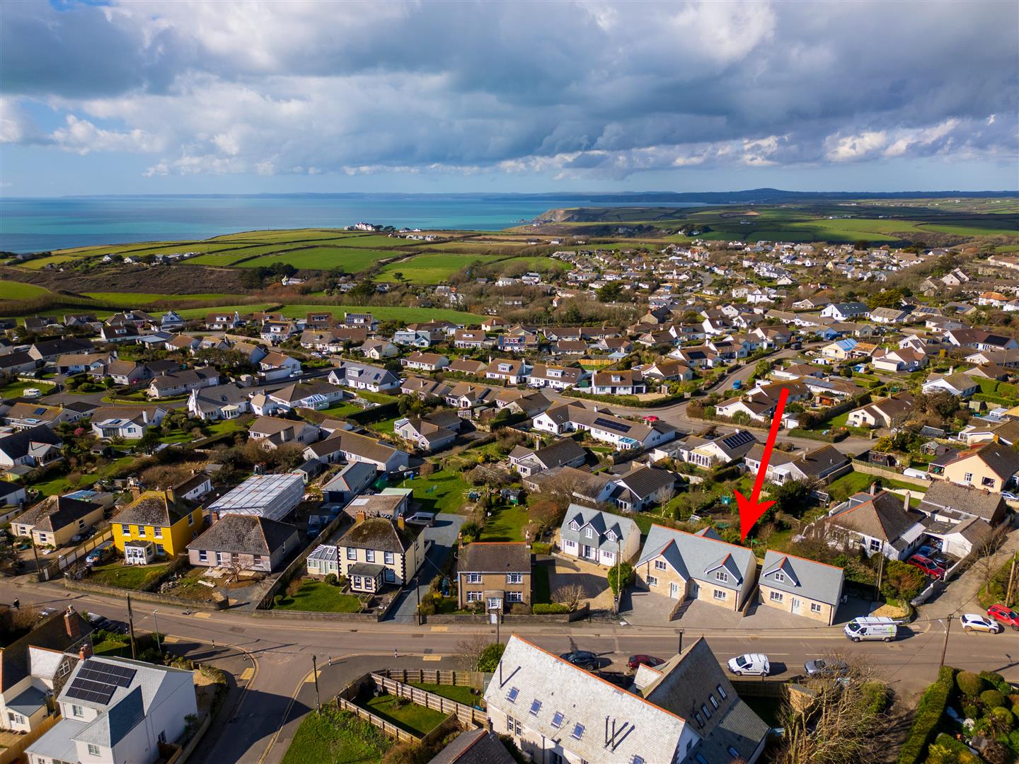Nansmellyon Road, Mullion