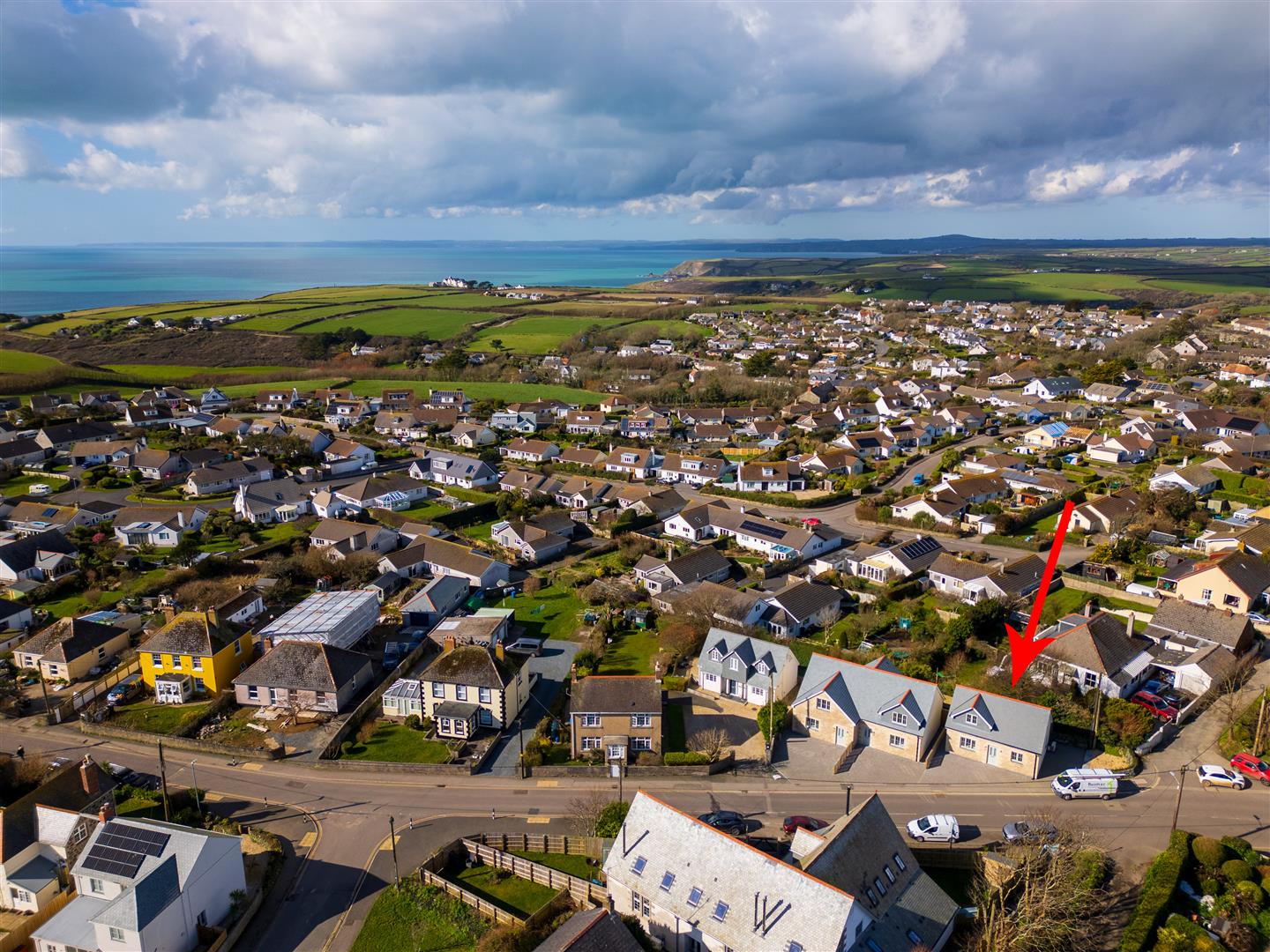Nansmellyon Road, Mullion
